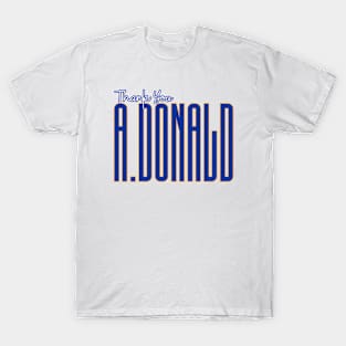 THANK YOU A.DONALD T-Shirt